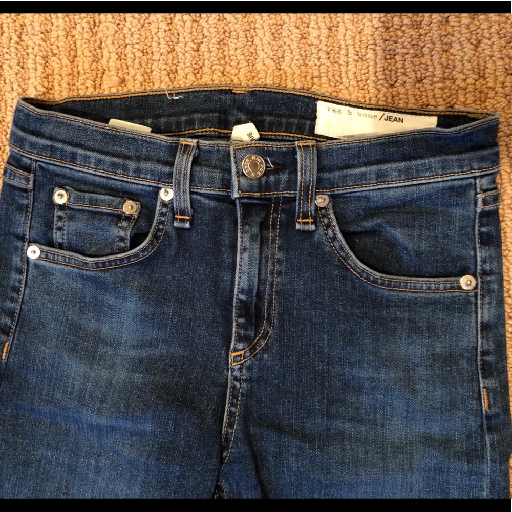 Rag & Bone Flare And Fringe Bottom Jean - image 3